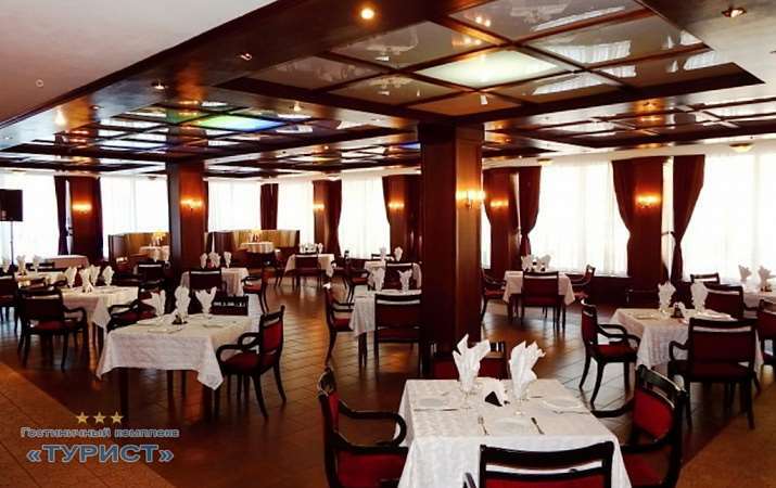 Hotel Turist Grodno Restaurace fotografie